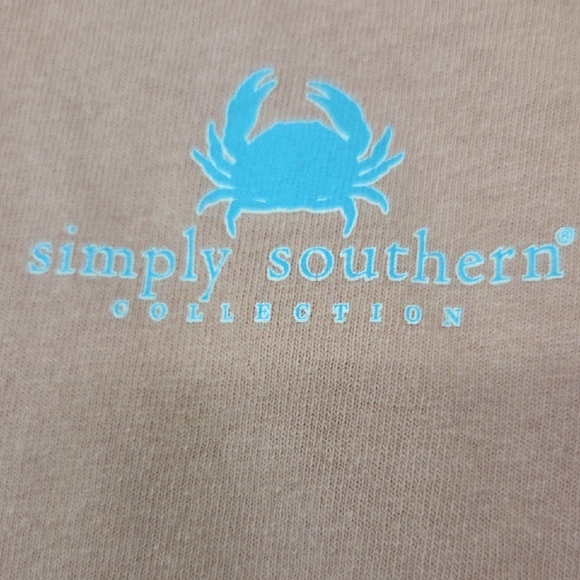Simply Southern Pink Crab Tee - Short Sleeve - Picture 4 of 9
